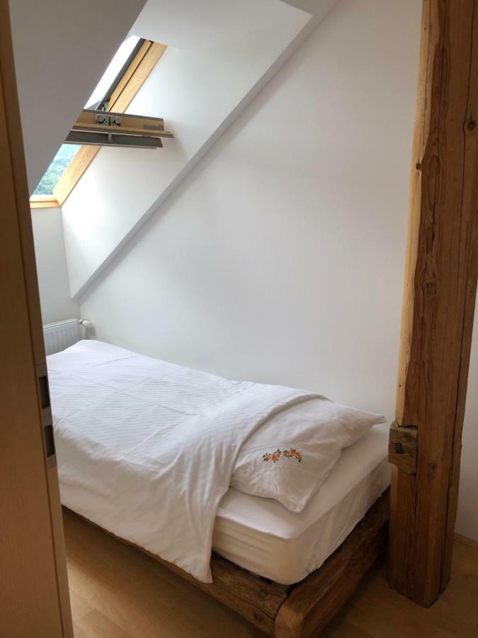 Apartma Linhartov Trg Radovljica Eksteriør billede