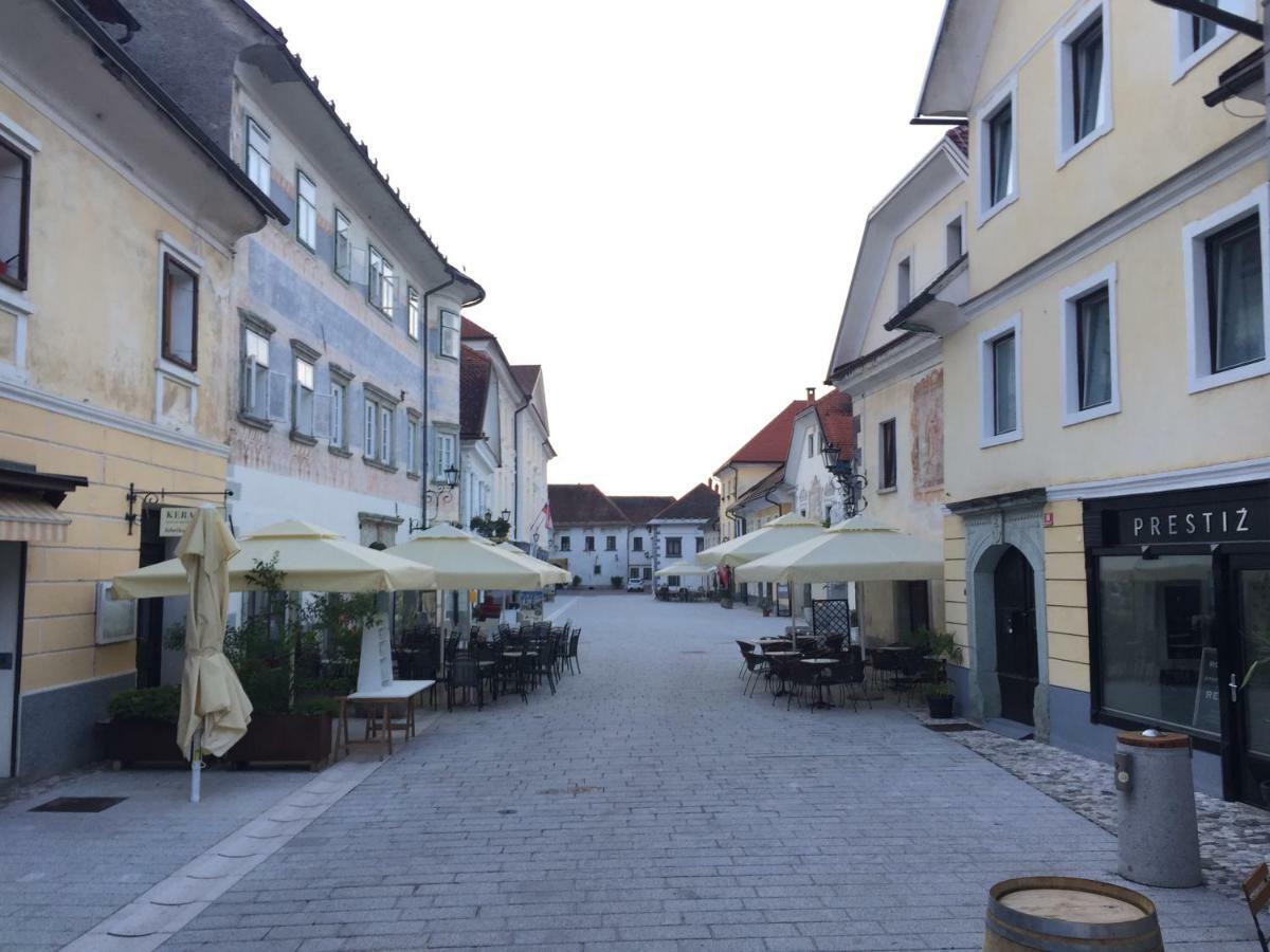 Apartma Linhartov Trg Radovljica Eksteriør billede